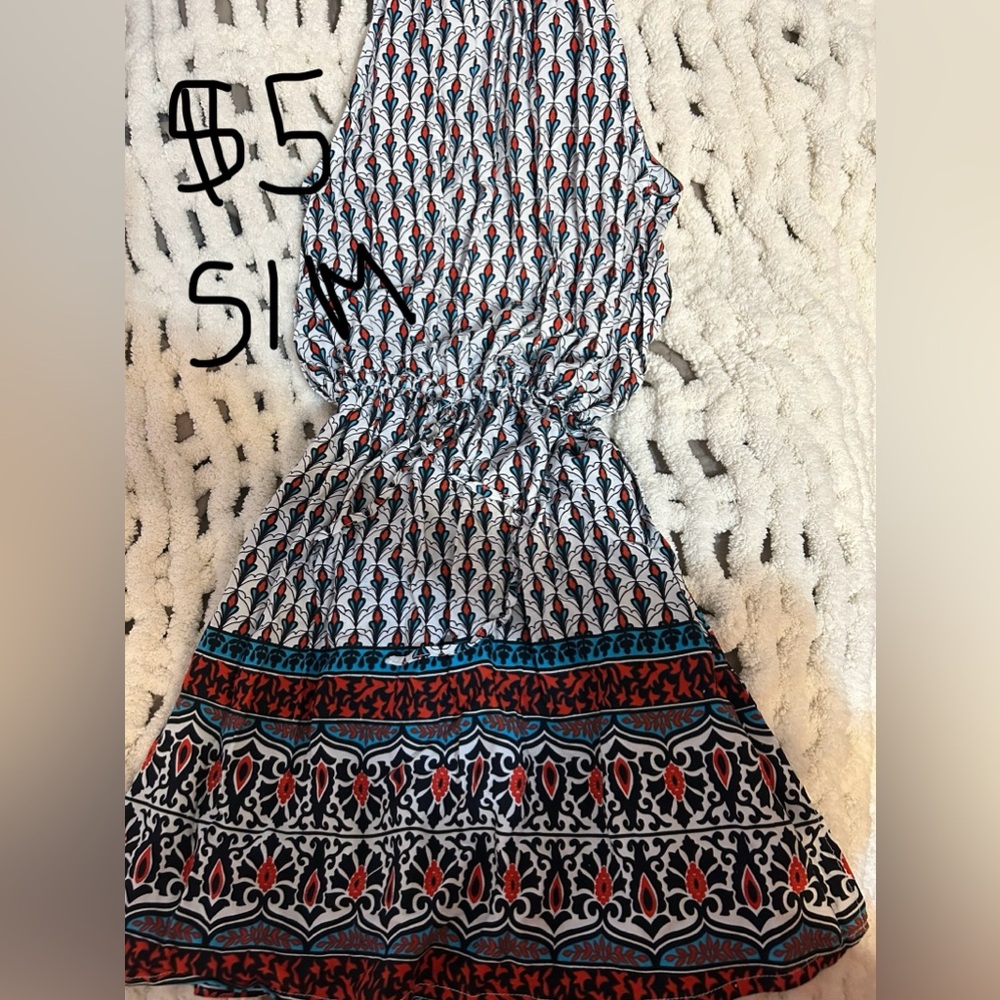 Halter top sundress